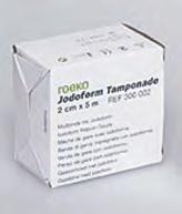 745 06 608 5% jodoformmal, 1 cm x 5 m 1 csomag 7.615 06 610 5% jodoformmal, 2 cm x 5 m 1 csomag 7.