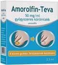 mg/ml gyógyszeres körömlakk 2,5ml Az Amorolfin-eva segít legyőzni a körömgombát!