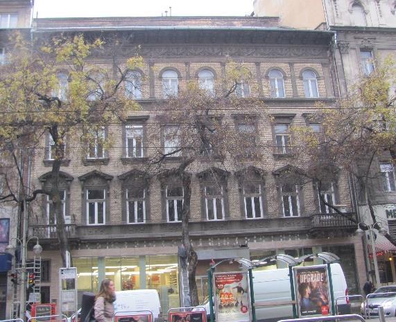 Bontási sorszám: 38. 34. számú pályázat Cím: Budapest VII. kerület, Erzsébet körút 24. Helyrajzi szám: 34366 lakóépület ERVA Nonprofit Zrt.