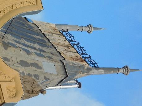 36. számú pályázat Cím: Budapest VIII. kerület, Fiumei út 14. lakóépület Földi Antalné közös képviselő társasház tető, toronysisak felújítása Pályázati cél összköltsége: 32.672.128 Ft 26.137.