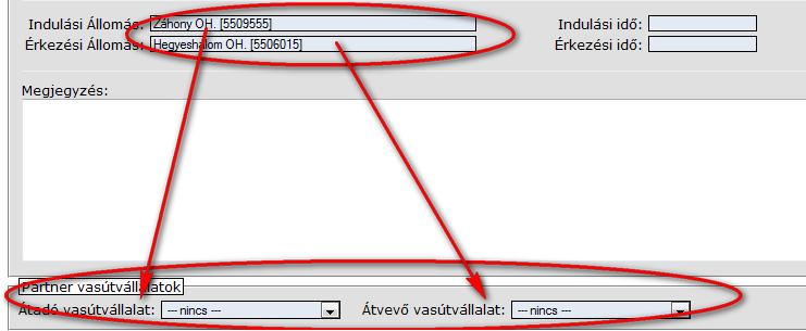 a megrendeléssel egyidejűleg bármely megrendelt menetvonal által érintett állomáson tolatási szolgáltatás megrendelésre vagy jelzésre kerül, melyen belül a tevékenység vagy a rakodási célra kijelölt