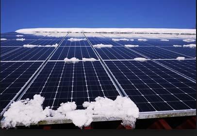 Hagyományos inverter SolarEdge Árnyékhatás a panel alsó