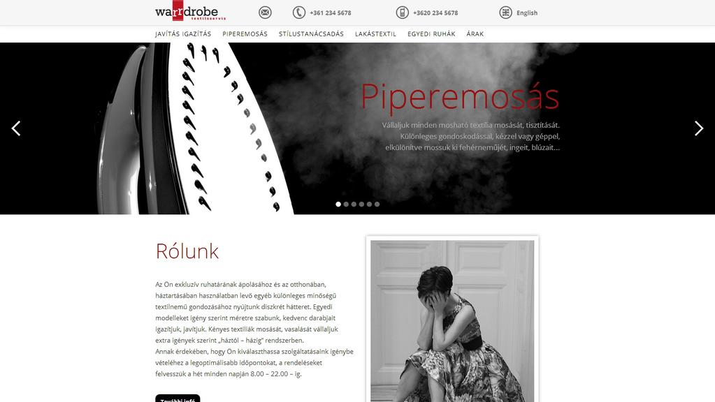 Warrdrobe textilszerviz honlapja http://www.szabas-varras-mosas.