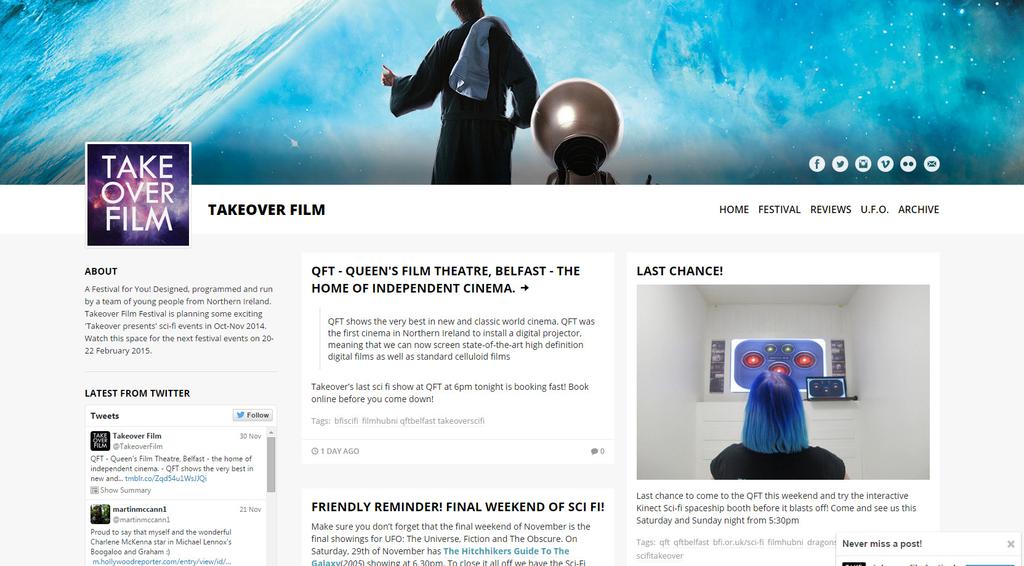 TakeOver Filmfesztivál www.takeoverfilm.