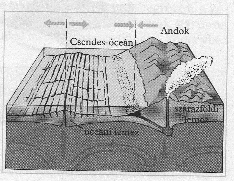 ÁLTALÁNOS TERMÉSZETFÖLDRAJZ A hegységek az ütköző lemezszegélyeken képződnek Az üledékgyűjtők valójában az óceán lemezhatároktól (belső) távoli területei.