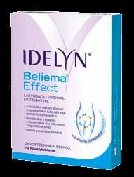 Idelyn Beliema Effect hüvelytabletta 10 db (301,9 Ft/db) Az Idelyn Beliema Effect hüvelytabletta ajánlott a hüvelyflóra bármely átmeneti megváltozásakor, bakteriális vagy