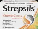 + D3+ Cink Torokfájás esetén a Strepsils szopogató tabletták gátolják a