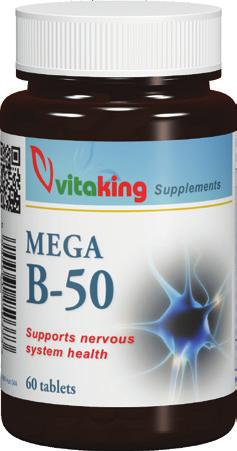B-vitaminok Stress B-komplex (60) OÉTI bejegyzési szám: 12266/2013. A B-vitaminoknak köztudomásúan stressz-csökkentő hatása van.