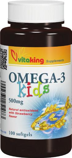 Egyéb tápanyagok Omega-3 1200mg (100) Felnőtteknek készült nagy hatóanyagtartalmú omega-3 (halolaj) készítmény.