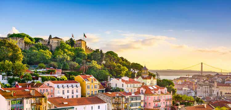 öbleit. Lisszabon számos kulturális örökséggel és elhelyezkedéséből adódóan gyönyörű tájakkal vár minket.