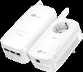 Powerline Powerline AV600 MIMO Powerline Adapterek AV600 2 portos Powerline adapter kerdőcsomag TL-PA4020 KIT Akár 600Mbps adatátviteli sebesség a meglévő elektromos kábelezésen keresztül A két