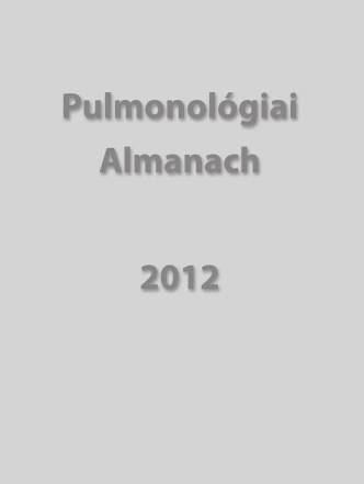 Az A AMEGA KÖNYVEK sorozatban 2012-ben megjelenik PULMONOLÓGIAI ALMANACH Szerkesztette: Dr.