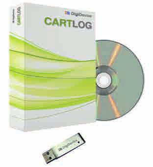 Szoftver A CartLog szoftver a mérlegrendszer részét képezi.