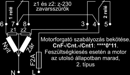 pozícióban lévő relét tartalék reléként használva az első szabályozó relé elfáradása után, szervizelés nélkül átkapcsolható a tartalékra anélkül, hogy a termelő berendezés kiesne a gyártásból.