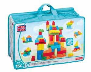 MEGA BLOKS DELUXE ÉPÍTŐZACSKÓ CNM43 150