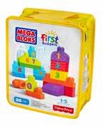 MEGA BLOKS MINI ÉPÍTŐZACSKÓK CNH08 Ideális 1-5