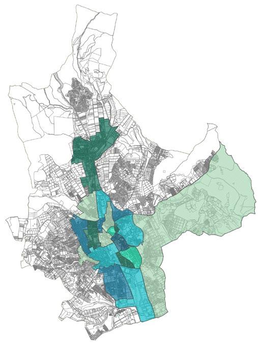 1.6. Eger város településrendezési tervi előzményeinek vizsgálata 1.6. Eger város településrendezési tervi előzményeinek vizsgálata 1.6.1. A hatályban lévő településrendezési eszközök Eger Megyei Jogú Város Településszerkezeti Tervét a Közgyűlés 2004.