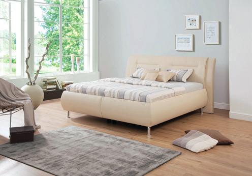 900 Ft/db TRENDLINE KÁRPITOSÁGY Fejvéggel, fekvőfelület: 180 x 200 cm, kávamagasság: 45 cm, 210 x 98 x 229