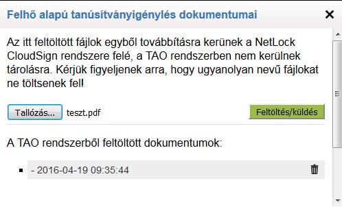 mellékletben található) - a meglévő minősített (tokenes) tanúsítványával elektronikusan aláírva a https://bny.netlock.hu/pdfsign/index.html weboldalon (bővebb információ az 5.