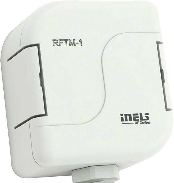 IP65 + - RFTM-1 Vezeték nélküli impulzus konverter ÚJ A vezeték nélküli impulzus átalakító külső érzékelő segítségével figyeli az otthoni fogyasztásmérő (villany, víz, gáz) jelzéseit és elküldi az