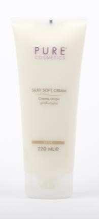 TGPR096 SILK SILKY SOFT CREAM (SELYMES PUHA KRÉM) (ILLATOS TESTÁPOLÓ KRÉM) 220 ml JELLEMZŐK: Azonnal felszívódó puha emulzió a testre, visszaadja a bőr megfelelő hidratáltságát, puhává, bársonyossá