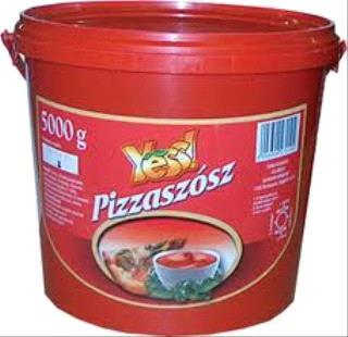 Szószok,Öntetek, Ízesítő Krémek Yess pizzaszósz 330gr Yess pizzaszósz 5kg vödrös