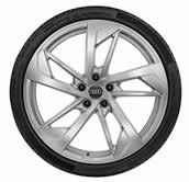 10-Speichen-Design 7,0 x 17" 5/112/34 235/65 R17 104H XL Continental WinterContactTS 850 P AO 649 576 Ft SQ5 (FY) 2018-tól 80A073198Z8S Audi 5-Arm-Wing-Design 8,0 x 19" 5/112/39 235/55 R19 101H