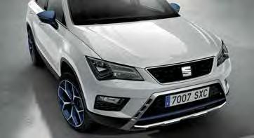 SEAT ATECA TARTOZÉKOK SEAT Eredeti alaptartó SEAT Eredeti dekoratív lökhárító-borítások 575071151 tetősínnel felszerelt modellekhez 61 990