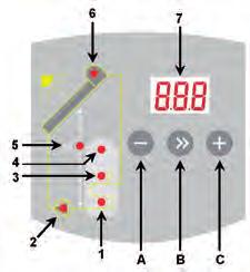 Védelem: IP42-3 hőmérséklet érzékelő bemenet (PT1000) -2 szivattyú kimenet -1 LED a szivattyúnak és egy minden hőmérséklet érzékelőnek NINCS SZIVATTYÚ SEBESSÉG SZABÁLYZÁSI LEHETŐSÉG (ON/OFF) Típus