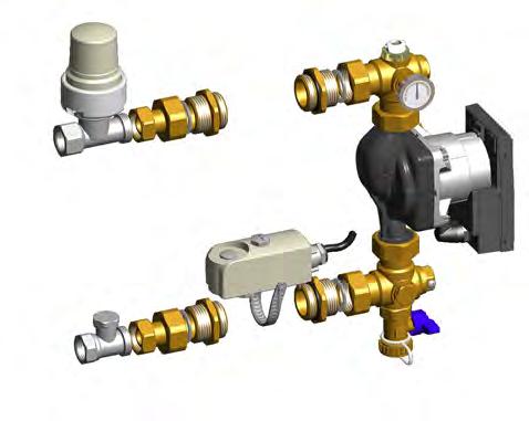 Pótalkatrészek ET01: 10001589 -Termosztatikus fej 148SD2070WM ET02: 10001604 -Termosztatikus radiátorszelepek TVD12-1/2 ET03: 10001663 -Szabályzó szelep