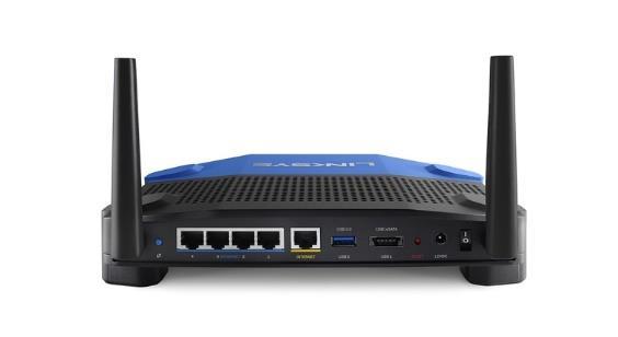 LinkSys router internet kapcsolatának beállítása 1. A router hátulján találja úgynevezett portokat.