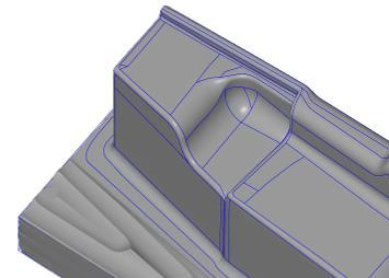 STL adatok és a NURBS foltok között