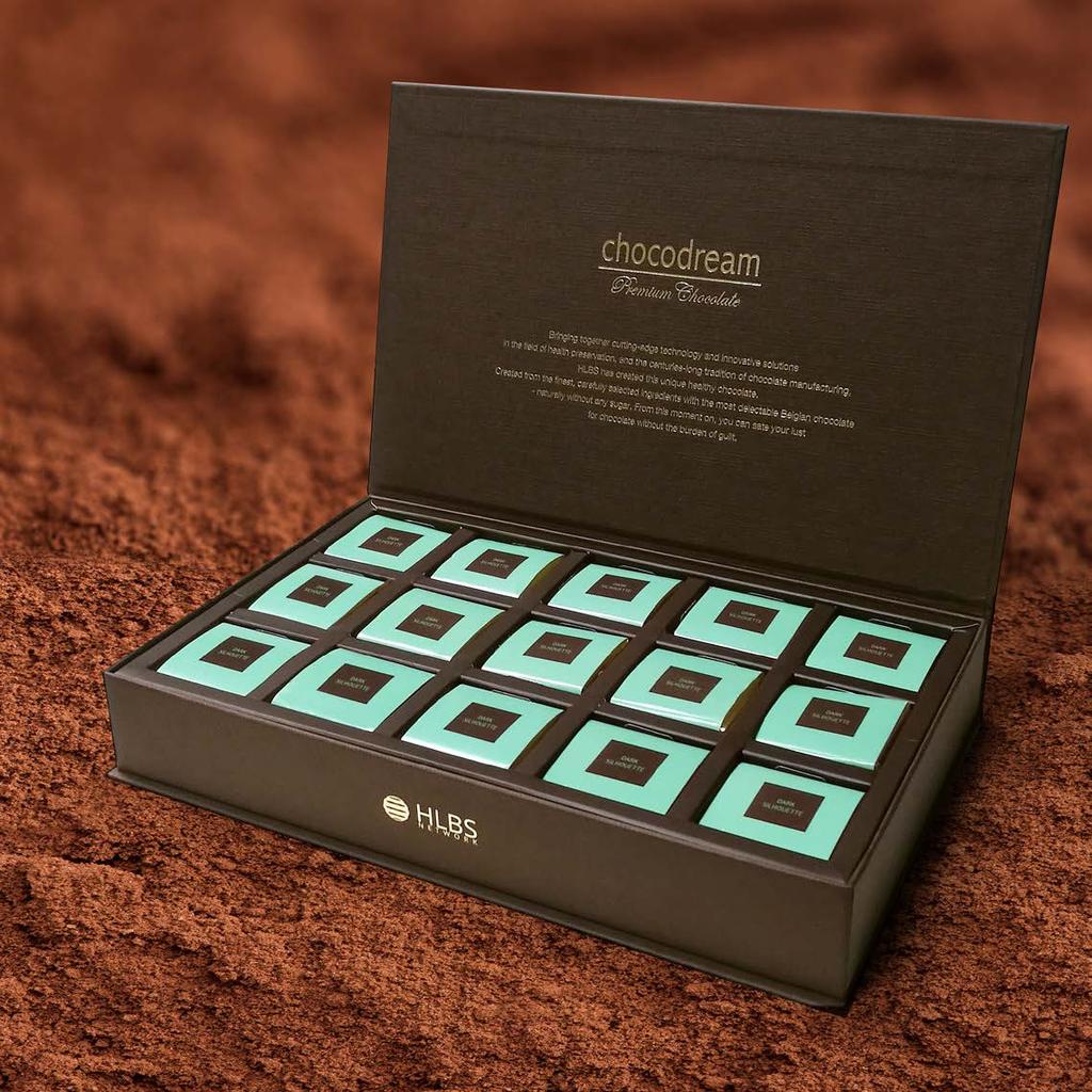 ChocoDream Premium Chocolate Silhouette NEW A HLBS az egészségmegőrzés területén a legmodernebb technológiákat, innovatív megoldásokat felhasználva, ötvözve a csokoládé gyártás évszázados
