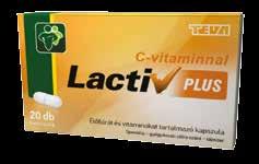 2339 Ft 440 Ft 190 Ft/db 1899 Ft EP* GYT Lactiv plus kapszula élőflórát és vitaminokat tartalmazó speciális-gyógyászati célra szánt- tápszer 20x A Lactiv Plus más