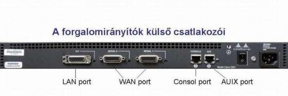 A routerekben funkciótól függően többféle típusú memória is megtalálható: - RAM: Ideiglenes tárolóhely a forgalomirányító konfigurációs fájlja, az irányítótábla, illetve a csomagok ideiglenes