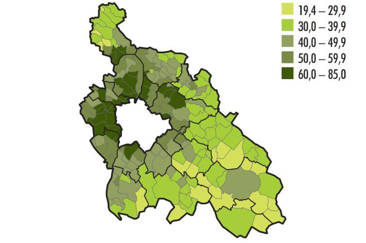 így is 50% felett van az érték. nagyivók aránya az országos átlag (5%) körül alakult a 2009-es felmérés szerint.