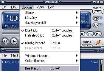 Winamp segédlet Avagy hogyan kapcsoljuk ki az audio cd automatikus lejátszását, hogy