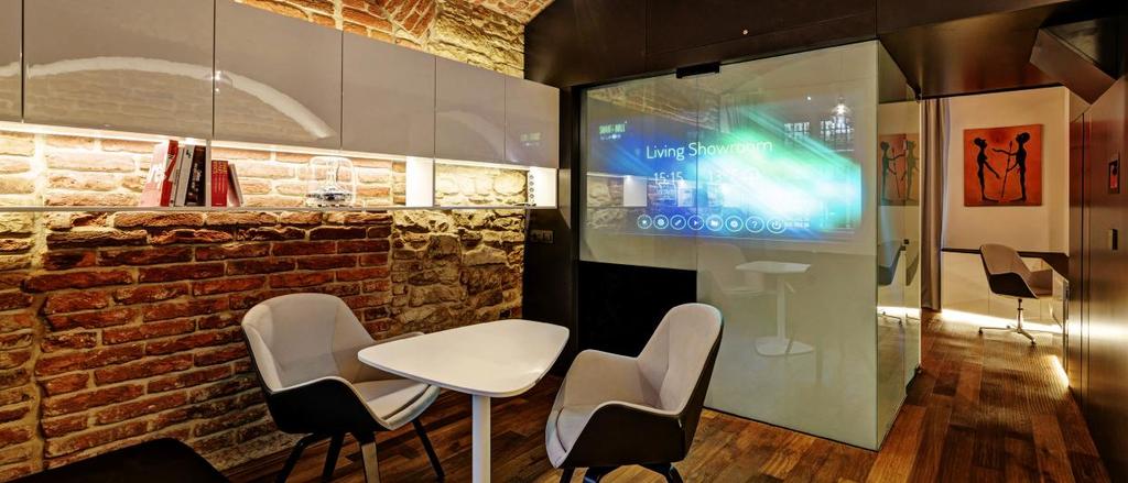 LIVING SHOWROOM PRÁGA JAKUBSKÁ, PRÁGA Megvalósítás éve: 2016 Rendszer: