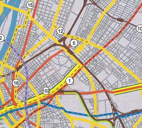 évben elfogadott Budapest Közlekedési rendszerének fejlesztési tervében már megjelenik a váci