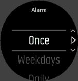 Daily (Naponta): az ébresztés ugyanabban az időpontban szólal meg a hét minden napján 2.