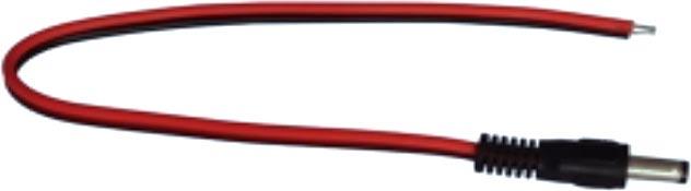30cm (piros, fekete) Méretek: Ø5.5xØ2.