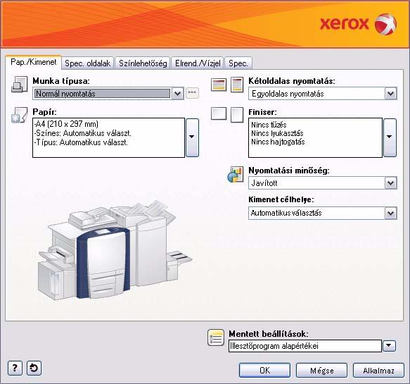 Dokumentumok nyomtatása Dokumentumok nyomtatása 1. Ellenőrizze, hogy a megfelelő Xerox ColorQube illesztőprogram van-e telepítve a számítógépre.