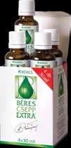 43 OÉI/12903-4/2016 Béres Csepp Extra belsőleges oldatos cseppek 4x30 ml Béres Csepp Extra belsőleges oldatos cseppek - Az immunrendszer természetes támogatója. Vény nélkül kapható roboráló gyógyszer!