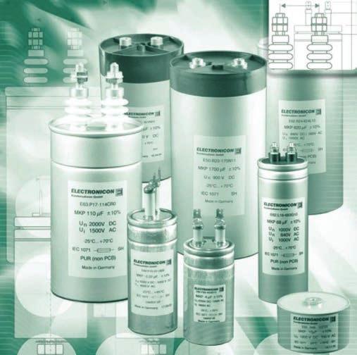 Különleges kondenzátorok Egyedi felhasználásra gyártott, különleges kondenzátorok is megtalálhatók termékpalettánkban. Az alábbiakban ezek rövid ismertetője található.