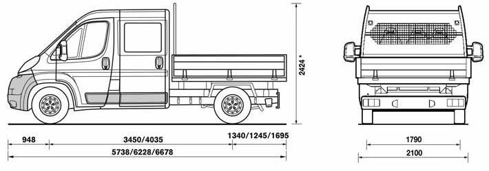 adatok mmben értentdőek Jumper plató kabin Motor BlueHDi 110 BlueHDi 130 BlueHDi 110 BlueHDi 130 BlueHDi 110 BlueHDi 130 BlueHDi 160 BlueHDi 110 BlueHDi 130 BlueHDi 160 BlueHDi 130 BlueHDi 160