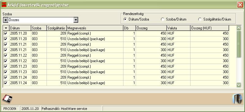 winfro v7.8 Szállodai Front Office Folytathatjuk ilyenkor a költöztetést, ha behelyeztetünk egy pótágyat. A költöztetés elvégezhető a Szobatükörből is.