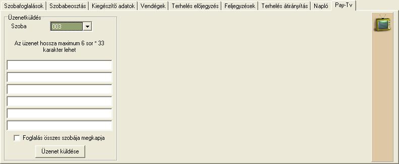 Szállodai Front Office winfro v7.8 A rendszer kiszámolja a szobaárat (levonja a nem szállás jellegű tételeket).