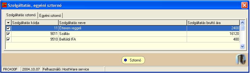 winfro v7.8 Szállodai Front Office 5.1.