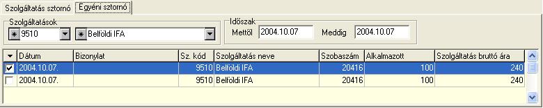 A sztornózáshoz megjegyzést fűzhetünk, amely megmagyarázza, hogy a műveletre miért került sor.