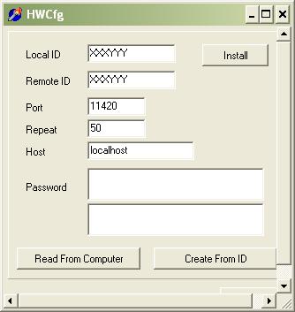 Szállodai Front Office winfro v7.8 Local ID REGISZTRÁCIÓS ADATOK KITÖLTÉSE HostWare szervizes munkatársa részéről megadott felhasználó telephely azonosító.